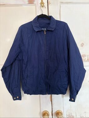 Trader Bay Navy Zip-Up Bomber Jacket